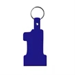 #1 Shape Flexible Key Fob KeyTag | https://www.bestnamebadges.com