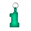 #1 Shape Flexible Key Fob KeyTag | https://www.bestnamebadges.com