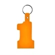 #1 Shape Flexible Key Fob KeyTag | https://www.bestnamebadges.com