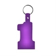 #1 Shape Flexible Key Fob KeyTag | https://www.bestnamebadges.com