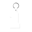 #1 Shape Flexible Key Fob KeyTag | https://www.bestnamebadges.com