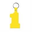 #1 Shape Flexible Key Fob KeyTag | https://www.bestnamebadges.com