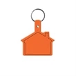 House Shape Key Tag with Keychain | https://www.bestnamebadges.com
