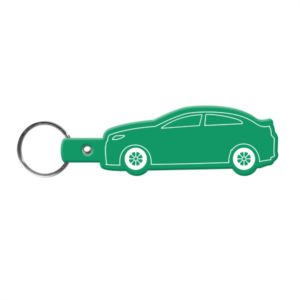 Car Shape Key Tag Keyring