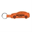 Car Shape Key Tag Keyring | https://www.bestnamebadges.com