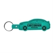 Car Shape Key Tag Keyring | https://www.bestnamebadges.com