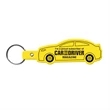 Car Shape Key Tag Keyring | https://www.bestnamebadges.com