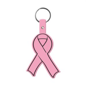 Awareness Ribbon Flexible Key Tag