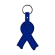 Awareness Ribbon Flexible Key Tag | https://www.bestnamebadges.com