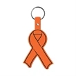 Awareness Ribbon Flexible Key Tag | https://www.bestnamebadges.com