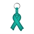 Awareness Ribbon Flexible Key Tag | https://www.bestnamebadges.com
