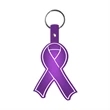 Awareness Ribbon Flexible Key Tag | https://www.bestnamebadges.com