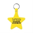 Star Key Tag with Split Ring Keychain | https://www.bestnamebadges.com