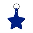 Star Key Tag with Split Ring Keychain | https://www.bestnamebadges.com