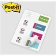 Post-it® Custom Printed Page Markers - 50 sheet | https://www.bestnamebadges.com