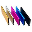 2600mAh Anodized Aluminum Flat Power Bank | https://www.bestnamebadges.com