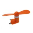 Mini USB Fan with Lightning and Micro | https://www.bestnamebadges.com