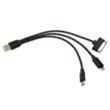 Trio USB Charging Cable for iPhone | https://www.bestnamebadges.com