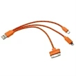 Trio USB Charging Cable for iPhone | https://www.bestnamebadges.com