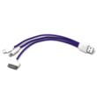 Trio USB Charging Cable for iPhone | https://www.bestnamebadges.com