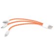 Trio USB Charging Cable for iPhone | https://www.bestnamebadges.com