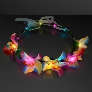 LED Orchid Flower Crown