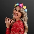 LED Orchid Flower Crown | https://www.bestnamebadges.com