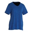 Women's Space Dye Performance Tee | https://www.bestnamebadges.com