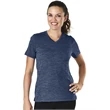 Women's Space Dye Performance Tee | https://www.bestnamebadges.com