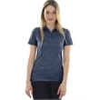 Women's Space Dye Performance Polo | https://www.bestnamebadges.com