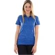 Women's Space Dye Performance Polo | https://www.bestnamebadges.com