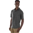 Men's Space Dye Performance Polo | https://www.bestnamebadges.com