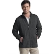Men's Heathered Fleece Jacket | https://www.bestnamebadges.com