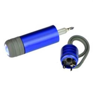 Silicone Strap Flashlight Screwdriver | https://www.bestnamebadges.com