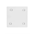 4" Square Glass Coaster | https://www.bestnamebadges.com