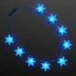 LED Snowflakes String Lights Necklace | https://www.bestnamebadges.com