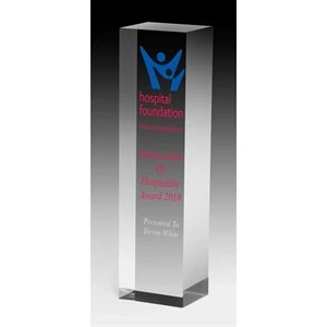 Obelisk Acrylic Award | https://www.bestnamebadges.com