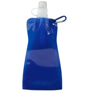 16 oz Collapsible Water Bottle with Carabiner