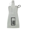 16 oz Collapsible Water Bottle with Carabiner | https://www.bestnamebadges.com