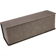 Gray Leatherette Single Wine Box w/ Tools | https://www.bestnamebadges.com