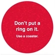 3.5" or 4" circle, LW pulpboard | https://www.bestnamebadges.com