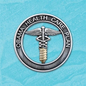 Obama Health Care Plan Pin