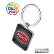 Square Shaped Metal Keychain | https://www.bestnamebadges.com