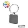 Square Shaped Metal Keychain | https://www.bestnamebadges.com