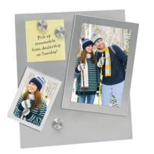 Dual Magnetic Frame with Stand | https://www.bestnamebadges.com