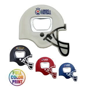 Football Helmet Bottle Opener - Full Color