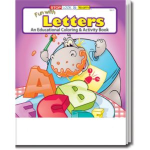 Fun with Letters Coloring Book