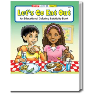 Let's Go Eat Out Coloring Book