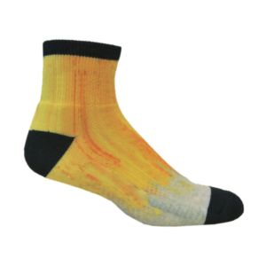 Made in the USA Athletic Quarter Socks With DTG Printing