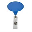 Oval Shaped Retractable Badge Reel | https://www.bestnamebadges.com